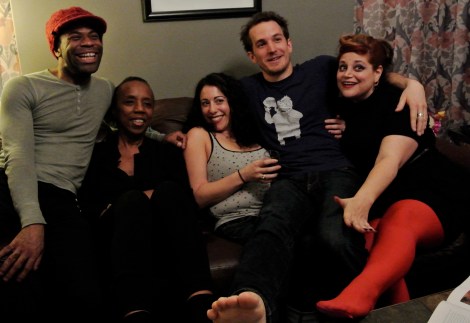 L-R: Kelsey Warren, Mahmouda Yound, Miz Stefani, Travis Trench, The Lady Aye